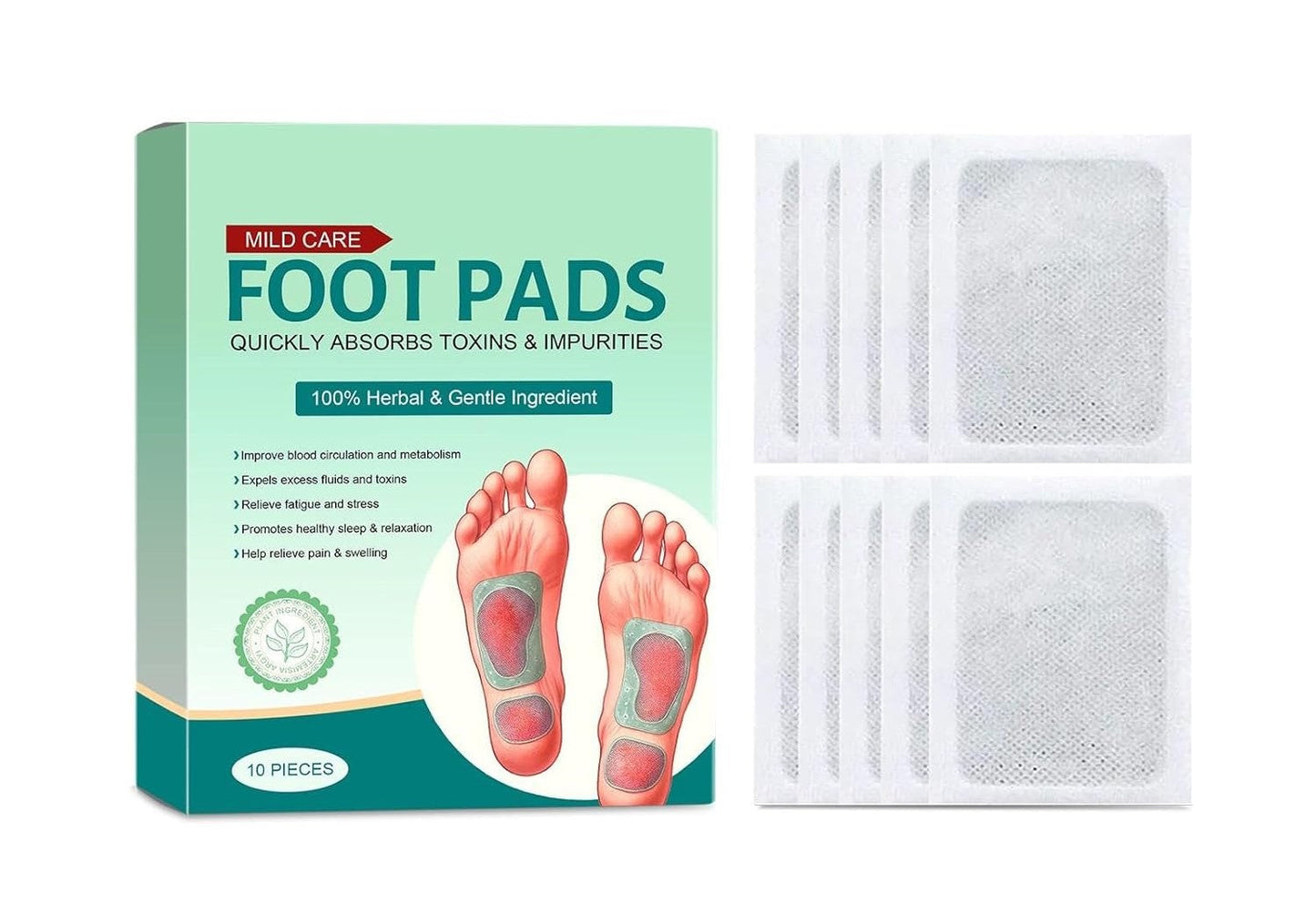 🌿 Herbal Premium Detox Foot pads 🌿 (BUY 1 GET 1 FREE)🌿